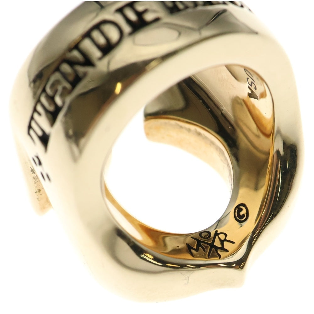 TENDERLOIN(テンダーロイン) T-H.SRING GOLD/STONE 8K ダイヤ ホースシューリング 指輪 ゴールド