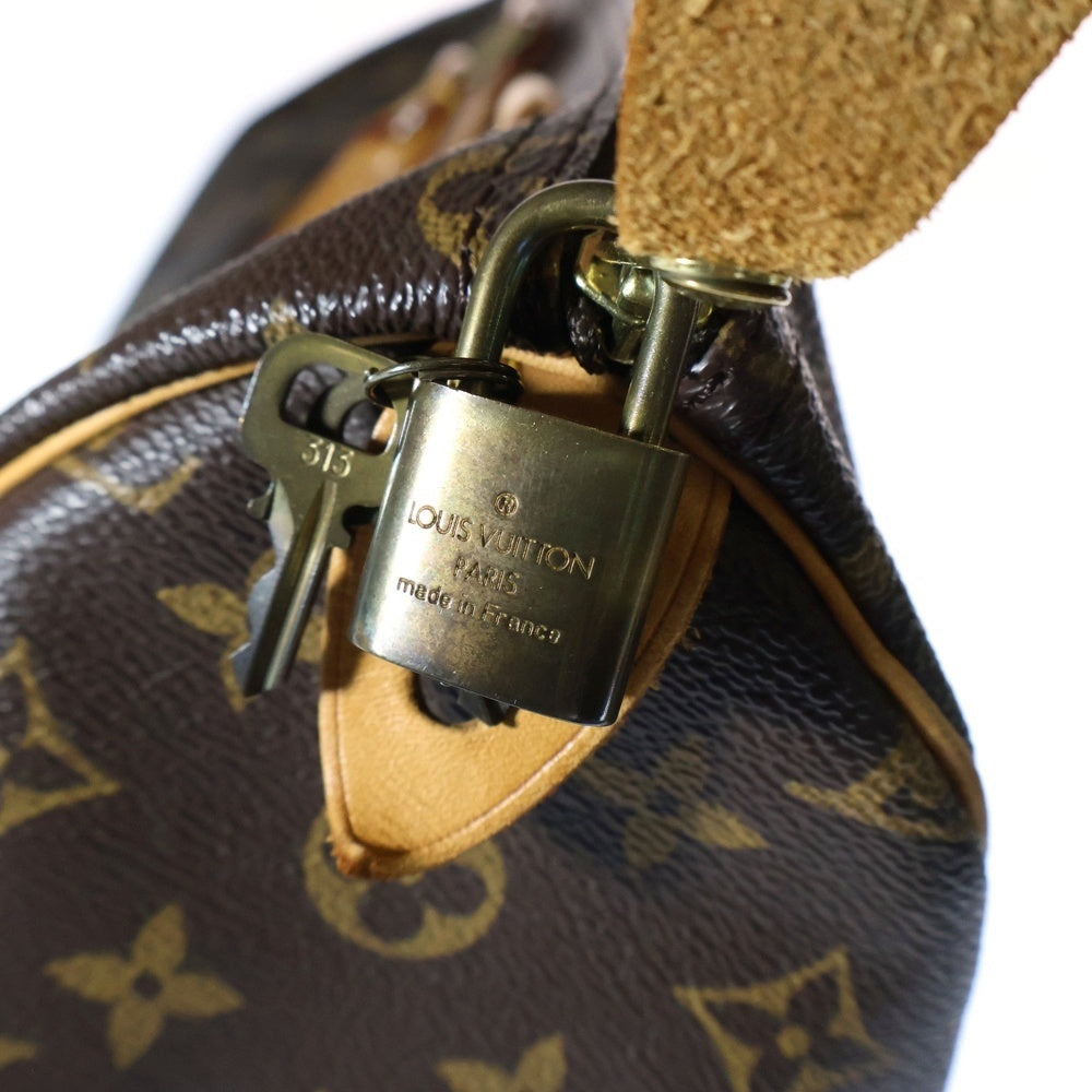 LOUIS VUITTON(ルイヴィトン) モノグラム スピーディー35 ハンドバッグ ブラウン M41524