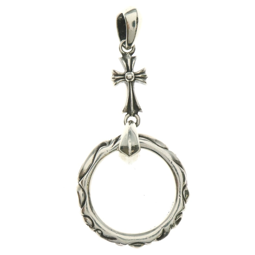 CHROME HEARTS(クロムハーツ) スクロール ベイビーファット サングラスアイウェアホルダー ネックレス シルバー