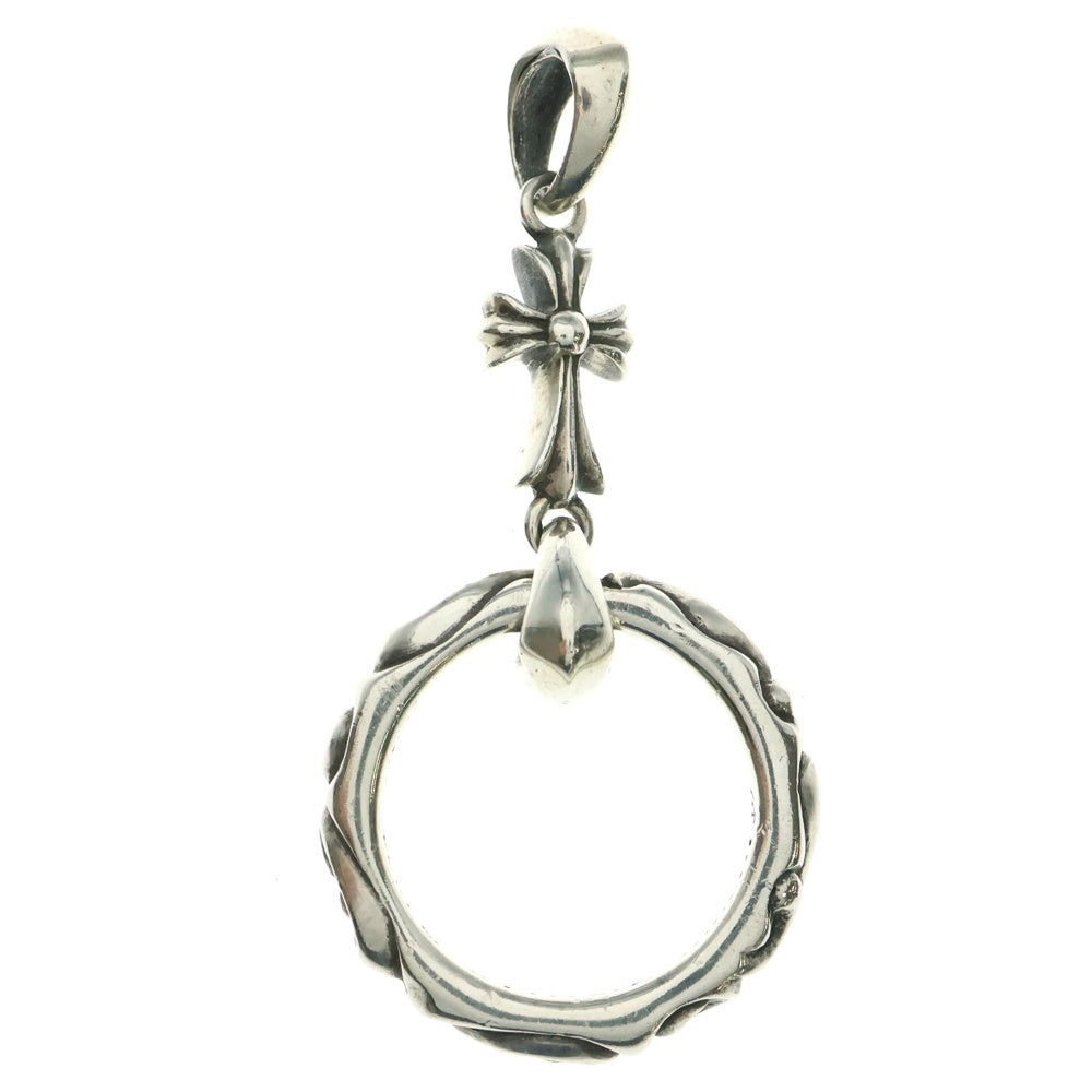 CHROME HEARTS(クロムハーツ) スクロール ベイビーファット サングラスアイウェアホルダー ネックレス シルバー
