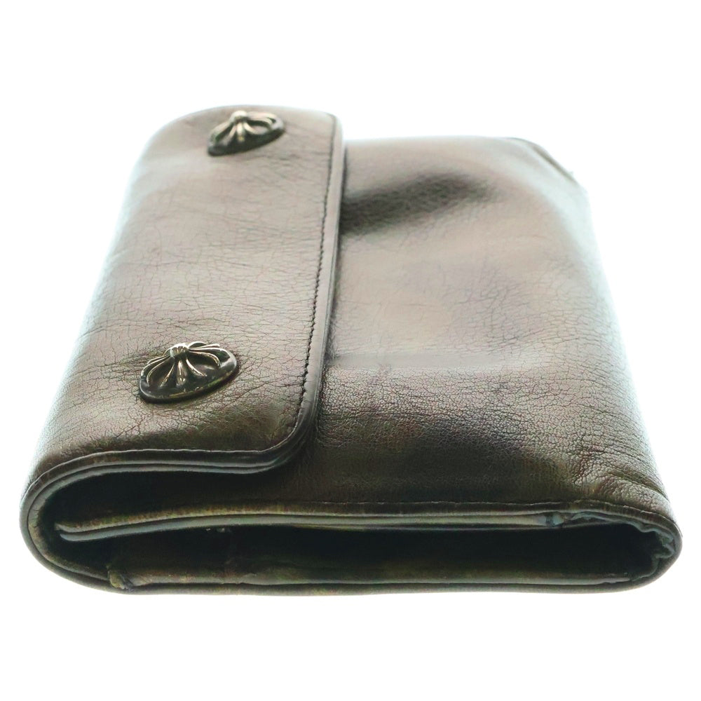 CHROME HEARTS(クロムハーツ) WAVE ウェーブ レザーウォレット 財布 カモ
