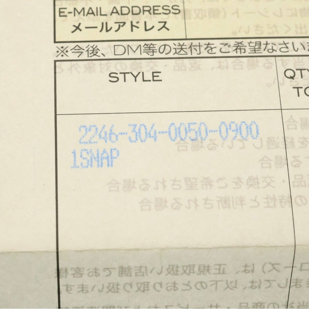 CHROME HEARTS(クロムハーツ) 1SNAP 1スナップ クロス ボールボタン レザーウォレット 財布 ブラック BCA361