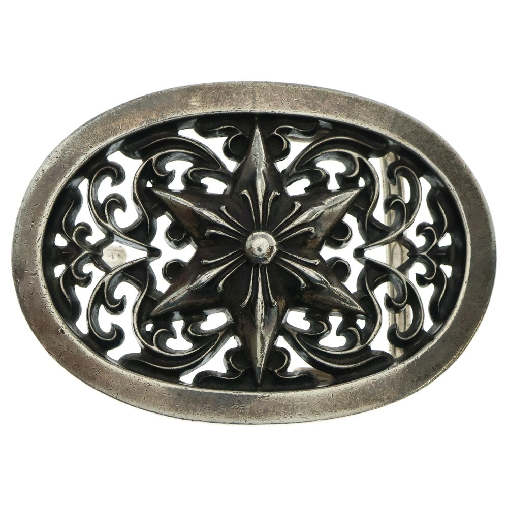 CHROME HEARTS(クロムハーツ) OVAL STAR オーバルスター バックル シルバー