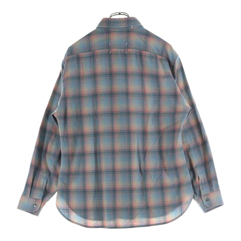 Maison Martin Margiela(メゾンマルタンマルジェラ) 23AW ×PENDLETON ×ペンドルトン チェック柄 長袖シャツ マルチ S67DT0002