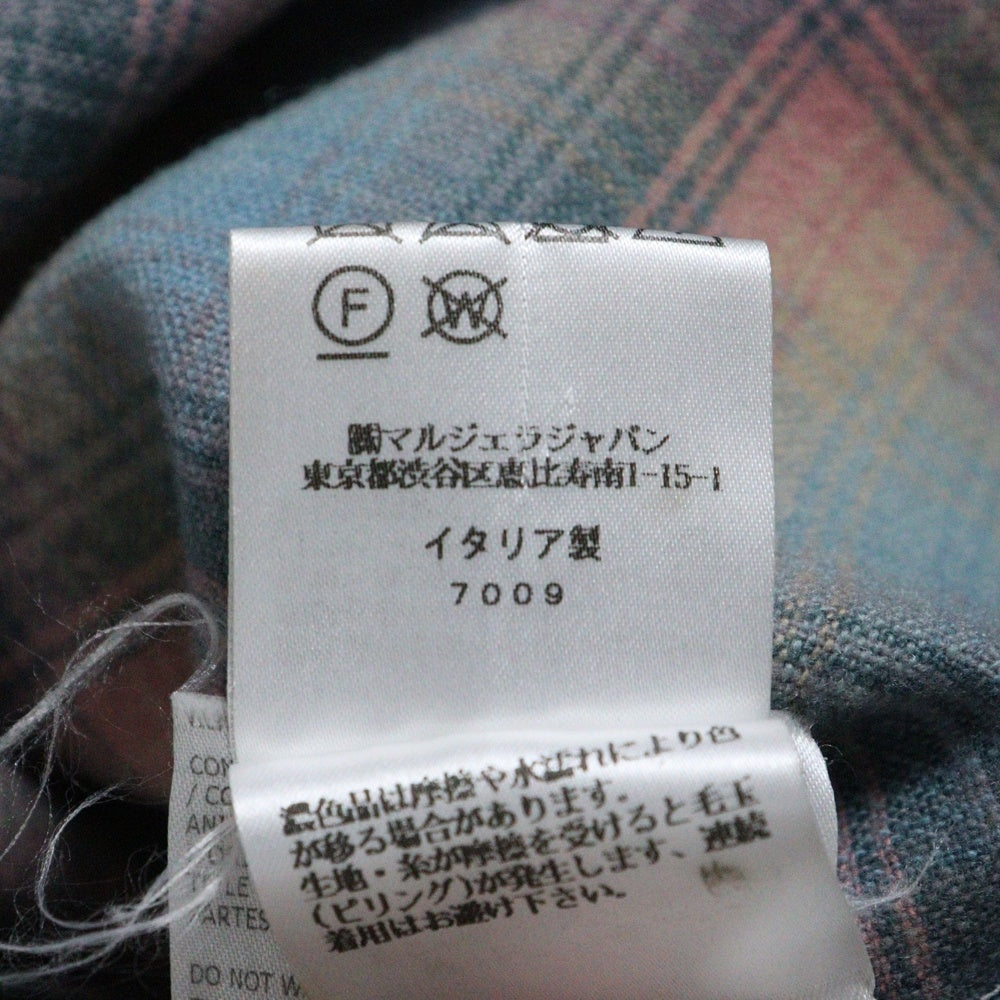 Maison Martin Margiela(メゾンマルタンマルジェラ) 23AW ×PENDLETON ×ペンドルトン チェック柄 長袖シャツ マルチ S67DT0002