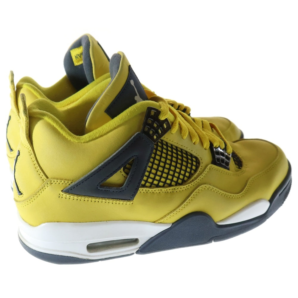 NIKE(ナイキ) AIR JORDAN 4 RETRO TOUR YELLOW エアジョーダン レトロ ハイカットスニーカー ツアー イエロー US8.5/26.5cm CT8527-700