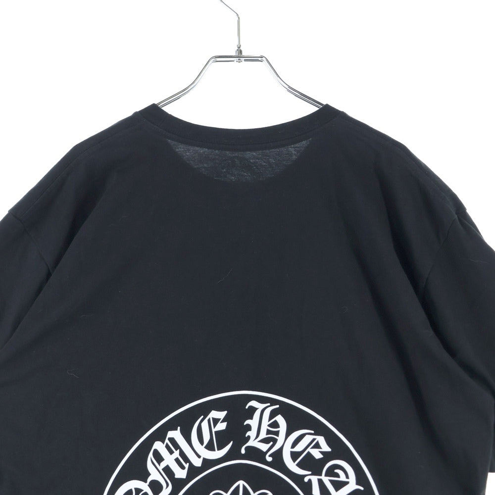CHROME HEARTS(クロムハーツ) Las Vegas Horseshoe Tee ラスベガス限定 ホースシュープリント クルーネック 半袖Tシャツ カットソー ブラック