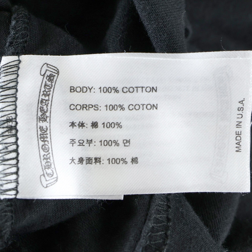 CHROME HEARTS(クロムハーツ) Las Vegas Horseshoe Tee ラスベガス限定 ホースシュープリント クルーネック 半袖Tシャツ カットソー ブラック