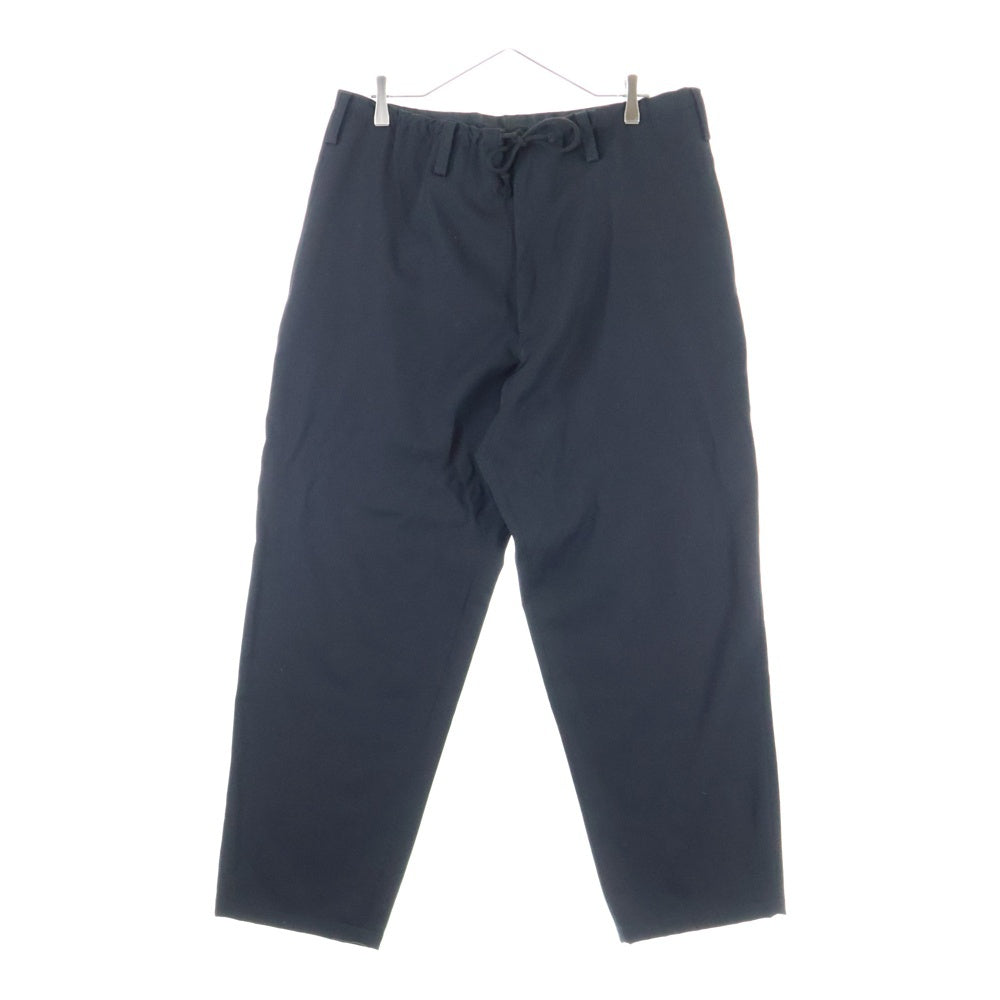 REGULATION Yohji Yamamoto MEN(レギュレーションヨウジヤマモトメン) Gabardine Slim String Pants ドローストリング パンツ ブラック HX-P01-140