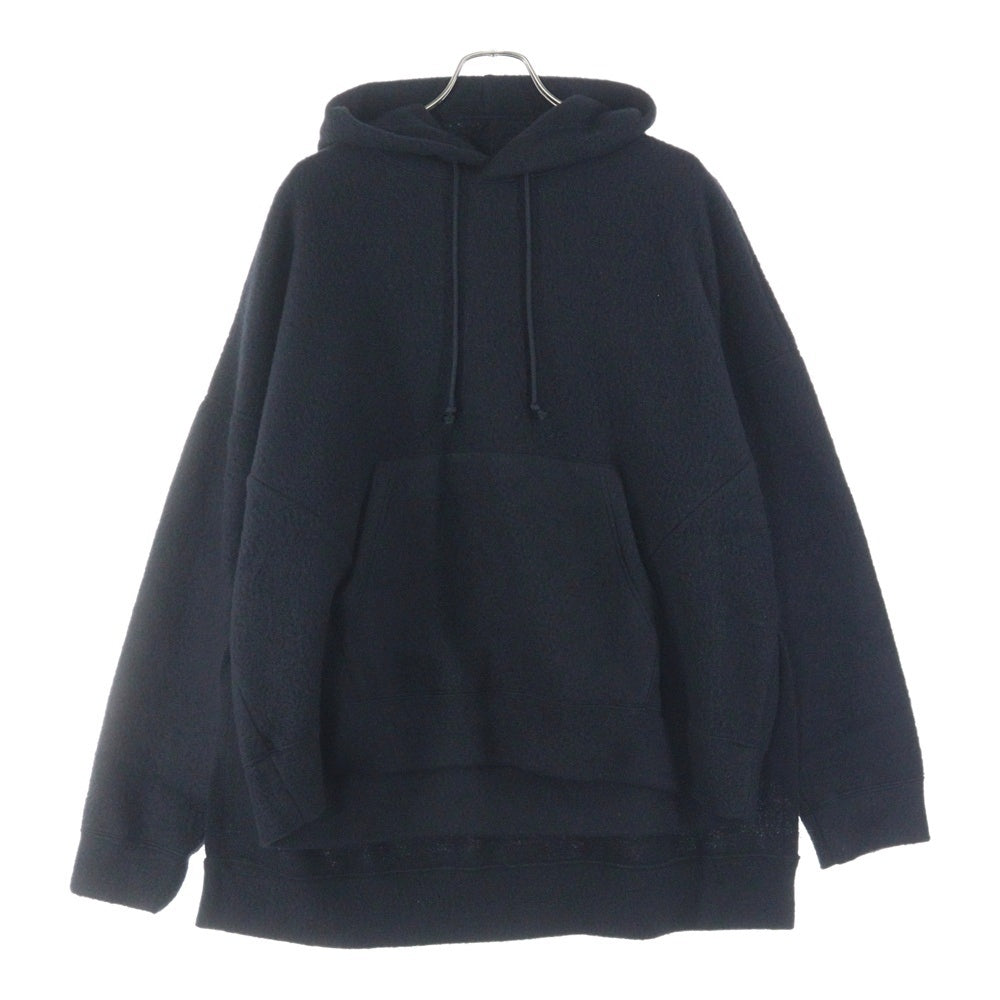 UNDERCOVER(アンダーカバー) 25AW ウールカシミア混パイル フーディ パーカー ブラック UC2E4809