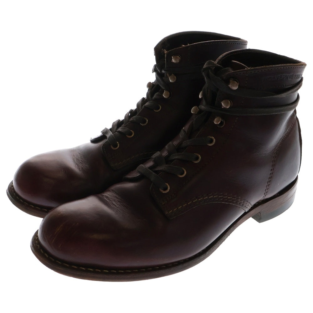 WOLVERINE(ウルヴァリン) 1000MILE BOOTS ビブラムソール 1000マイル ブーツ レッド D401002 26.5cm