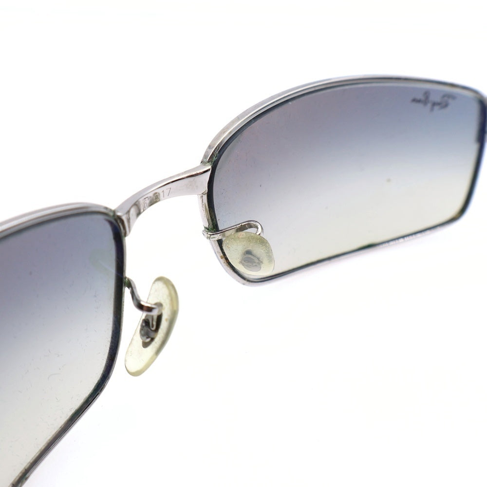 Ray Ban(レイバン) sunglasses eyewear スクエアレンズ サングラス アイウェア ブラック/シルバー RB3364