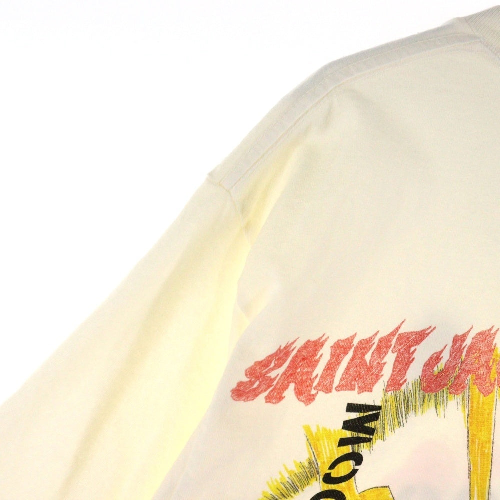 SAINT MICHAEL(セントマイケル) 23SS ×Travis Scott Utopia 3A TEE White トラヴィス スコット ユートピア 半袖Tシャツ カットソー ホワイト