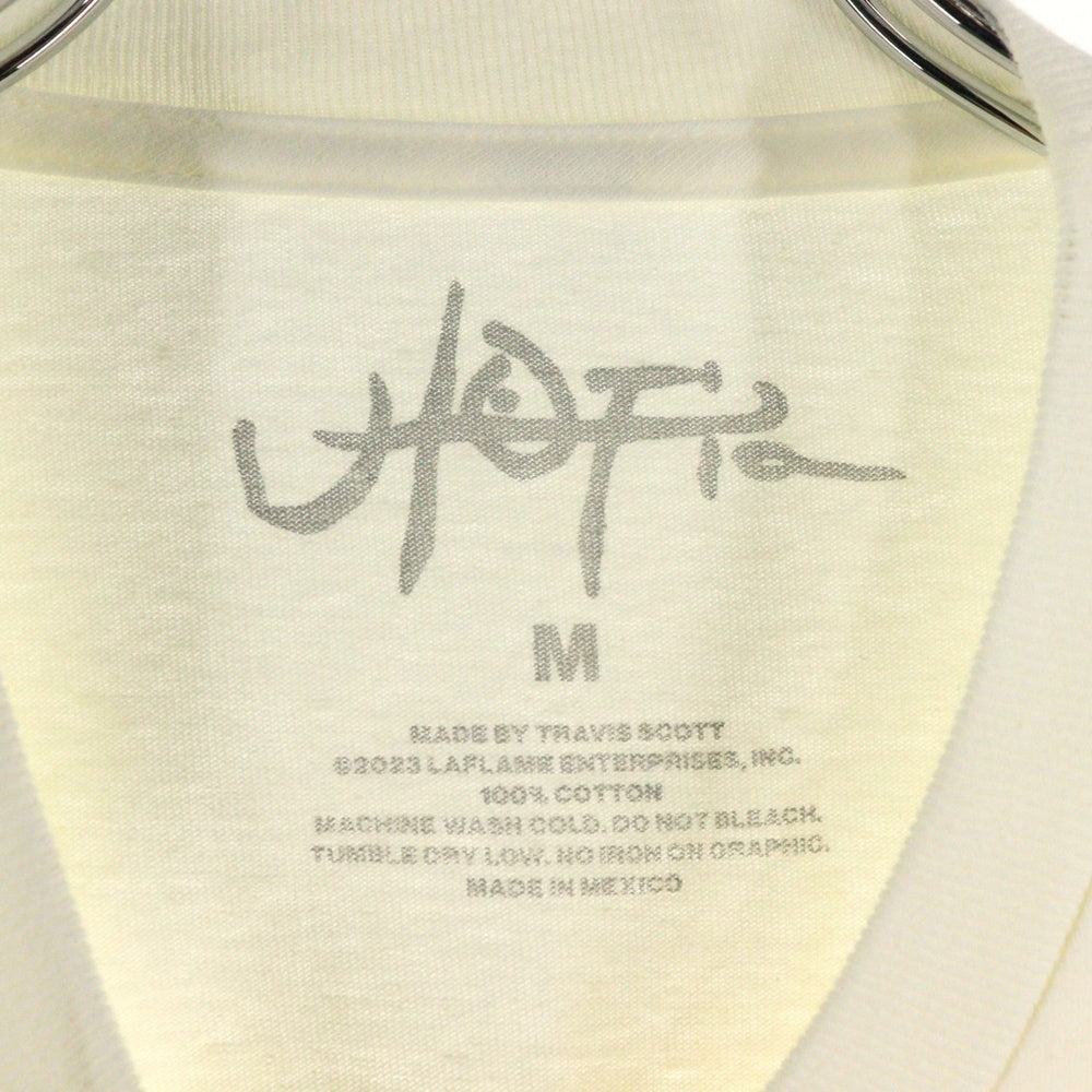 SAINT MICHAEL(セントマイケル) 23SS ×Travis Scott Utopia 3A TEE White トラヴィス スコット ユートピア 半袖Tシャツ カットソー ホワイト