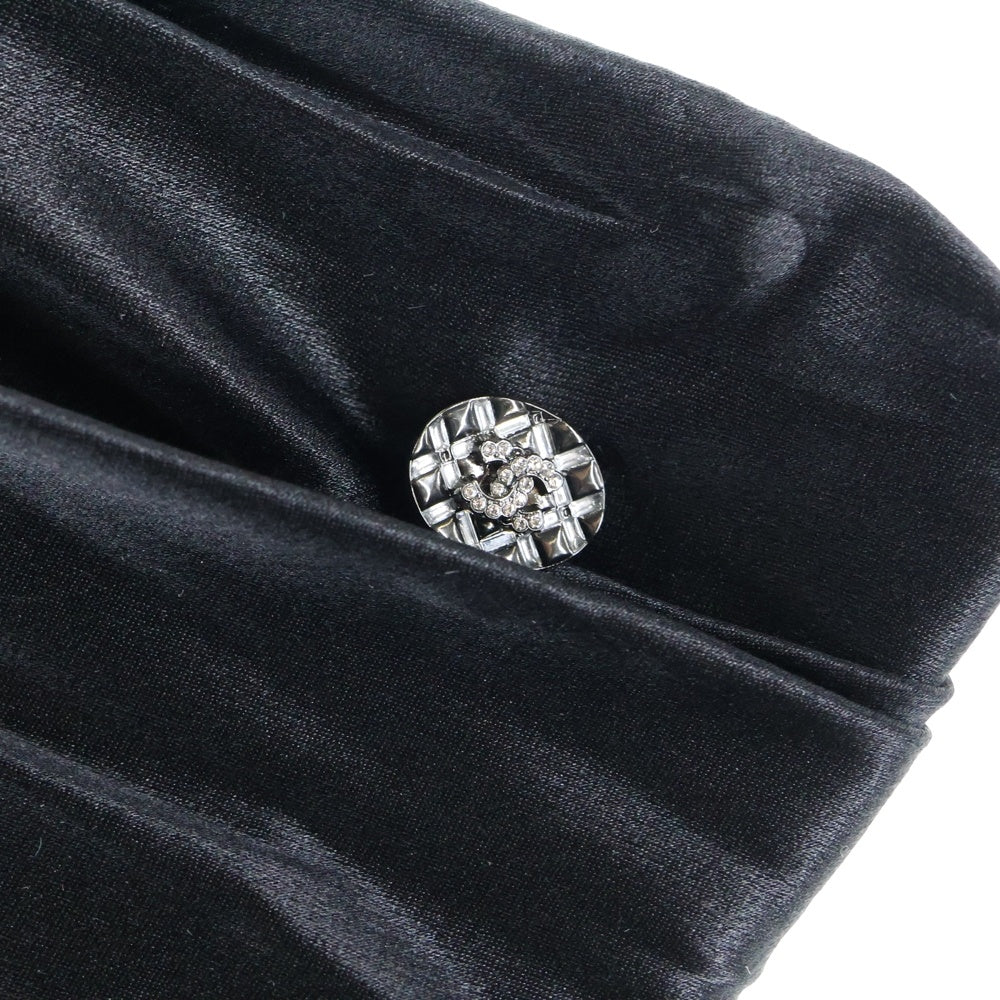 CHANEL(シャネル) シルク ハイウエスト スラックスパンツ