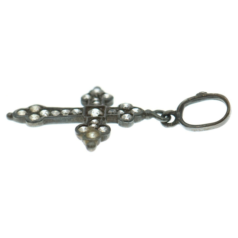 Loree Rodkin(ローリーロドキン) ゴシッククロス クロスモチーフジルコニアネックレストップ シルバー