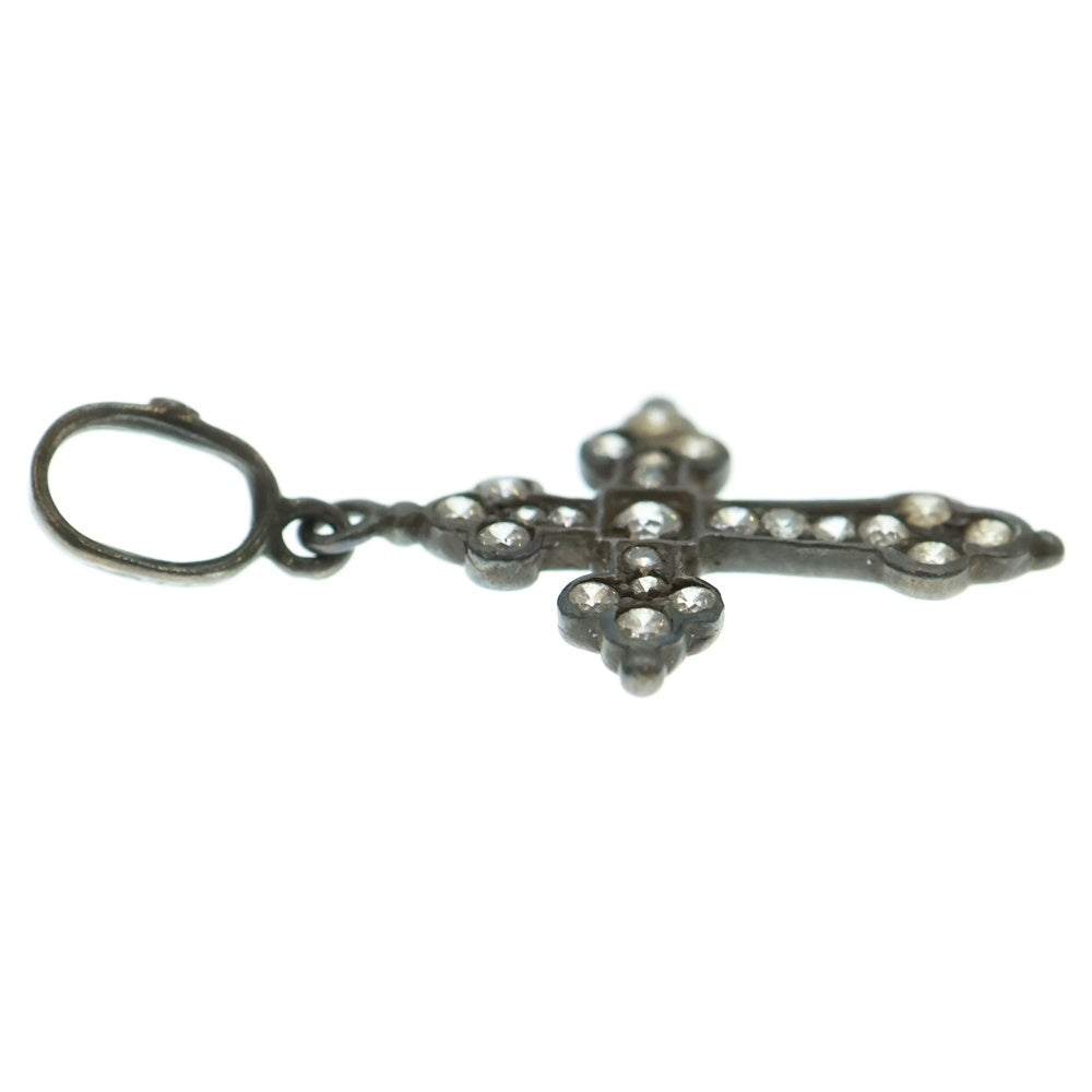 Loree Rodkin(ローリーロドキン) ゴシッククロス クロスモチーフジルコニアネックレストップ シルバー