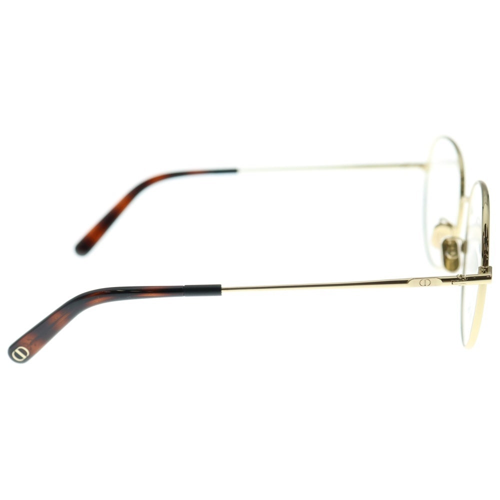 Christian Dior(クリスチャンディオール) Mini CD O R3U B500 ミニシディー オーバル型眼鏡 アイウェア ゴールド TF41005648 52□18 140 レディース