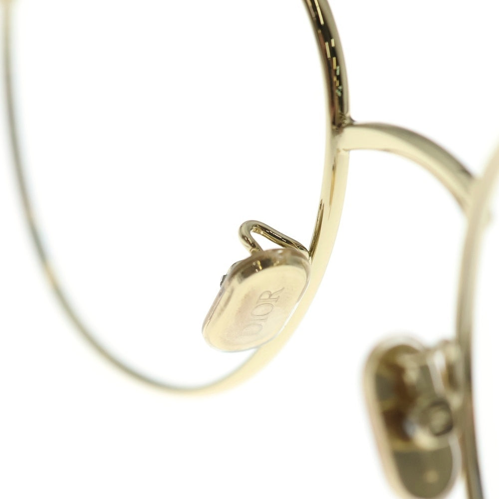 Christian Dior(クリスチャンディオール) Mini CD O R3U B500 ミニシディー オーバル型眼鏡 アイウェア ゴールド TF41005648 52□18 140 レディース