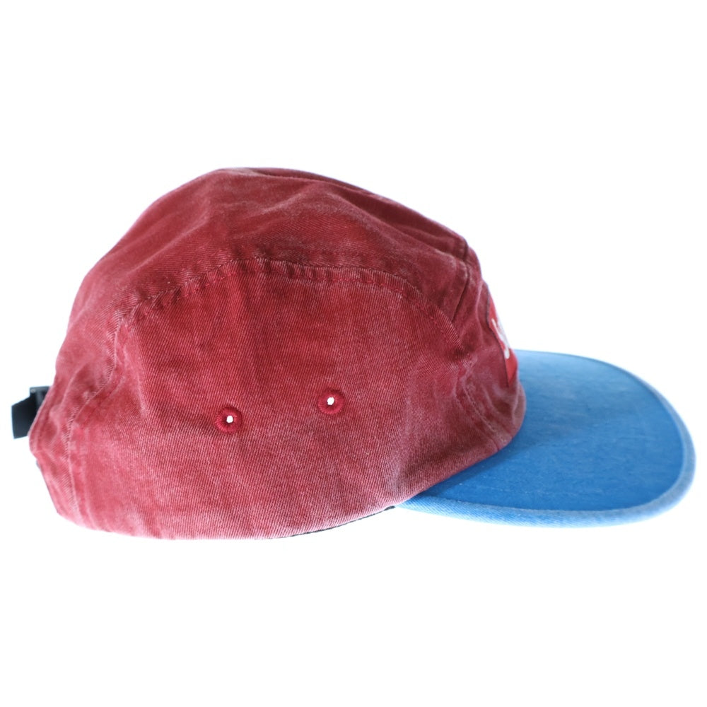 SUPREME(シュプリーム) 24SS Pigment 2-Tone Camp Cap ピグメントツートーンキャンプキャップ 帽子 レッド/ブルー