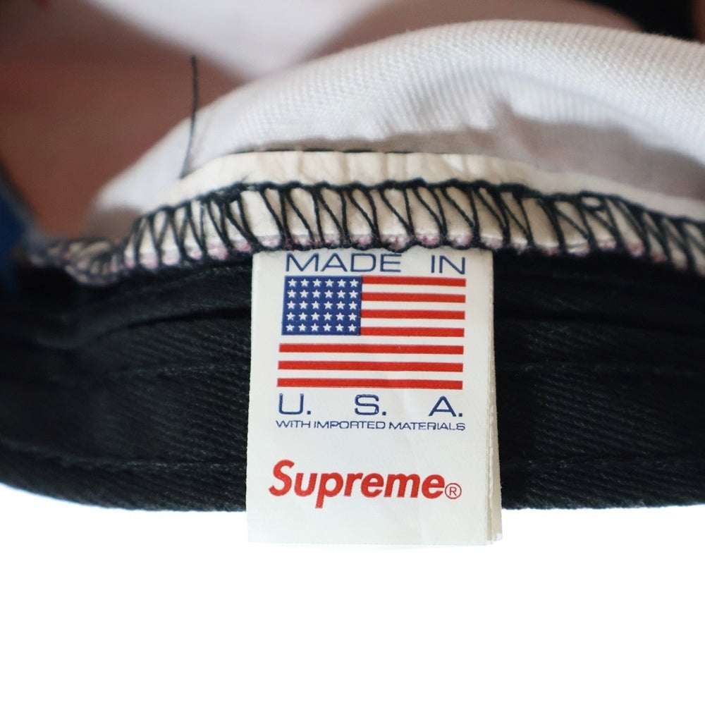 SUPREME(シュプリーム) 24SS Pigment 2-Tone Camp Cap ピグメントツートーンキャンプキャップ 帽子 レッド/ブルー