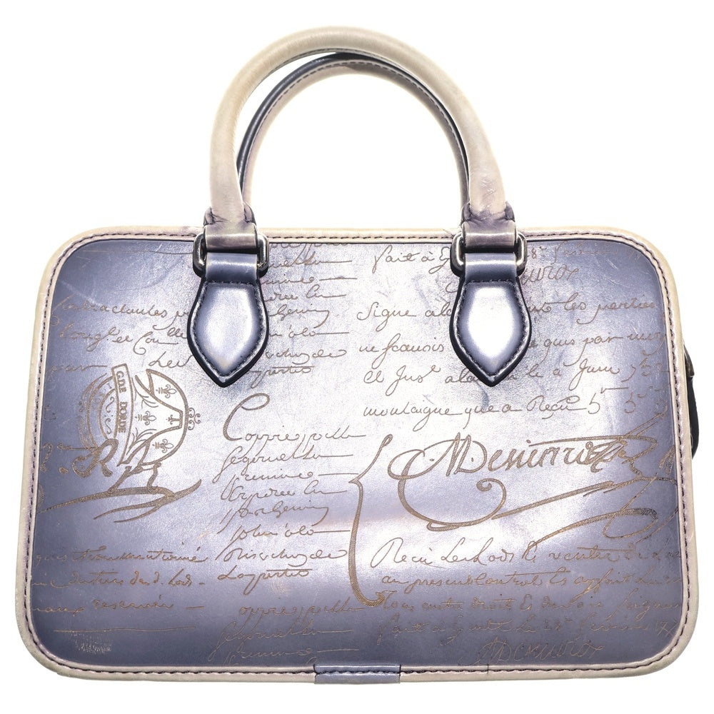 Berluti(ベルルッティ) アンジュール ガリバー ハンドバッグ グレー