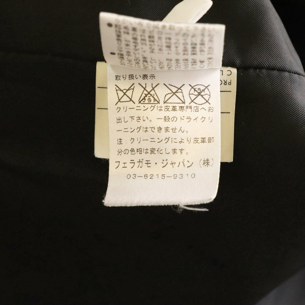 Salvatore Ferragamo(サルヴァトーレ フェラガモ) ラムレザー 3B