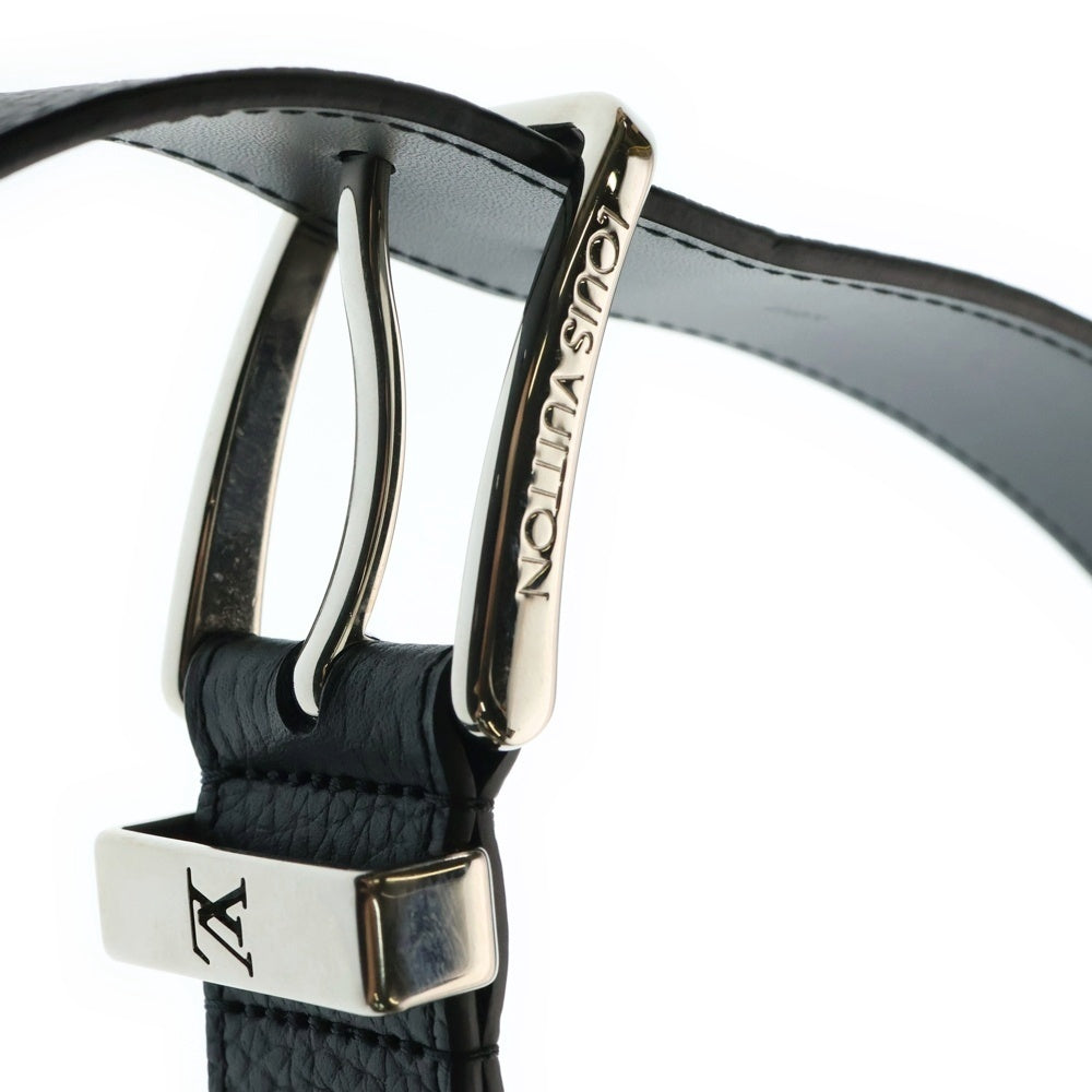 LOUIS VUITTON(ルイヴィトン) サンチュール ポンヌフ レザーベルト ブラック M6065