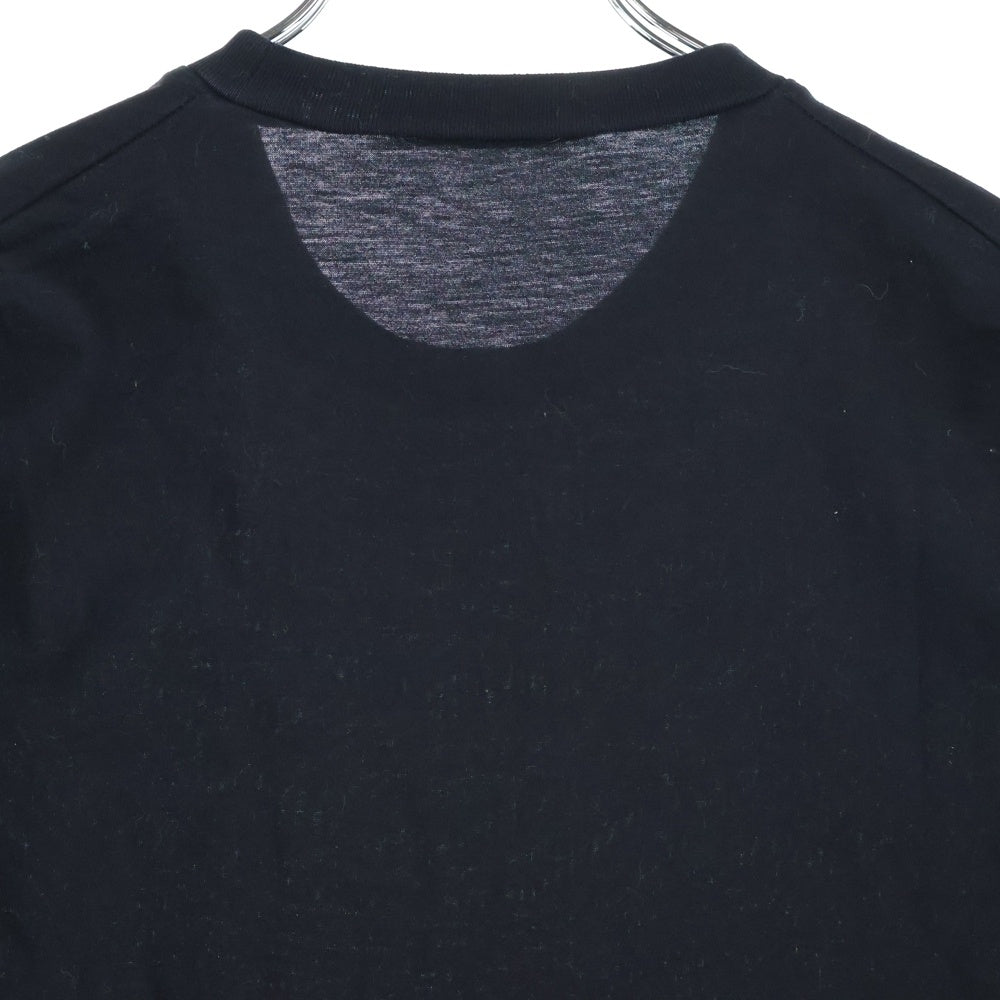 DSQUARED2(ディースクエアード) 21AW Leaf Graphic T-shirt リーフプリント 半袖Tシャツ カットソー ブラック S74GD0862