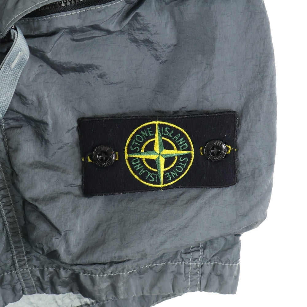 STONE ISLAND(ストーンアイランド) 25SS NYLON METAL IN ECONYL ナイロン メタル エコニール ハーフパンツ グレー K1S15L100007 S0019 V0054