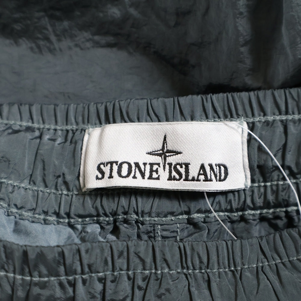 STONE ISLAND(ストーンアイランド) 25SS NYLON METAL IN ECONYL ナイロン メタル エコニール ハーフパンツ グレー K1S15L100007 S0019 V0054
