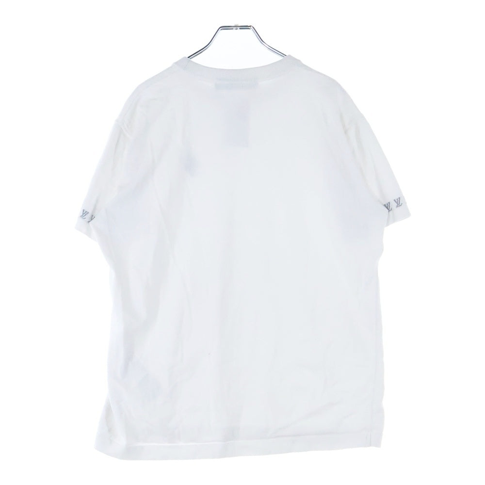 LOUIS VUITTON(ルイヴィトン) 24SS 3Dポケット クルーネック 半袖Tシャツ RM241Q Z34 HRN47W ホワイト