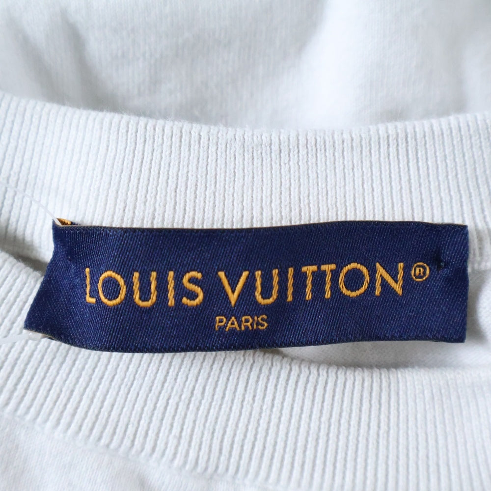 LOUIS VUITTON(ルイヴィトン) 24SS 3Dポケット クルーネック 半袖Tシャツ RM241Q Z34 HRN47W ホワイト