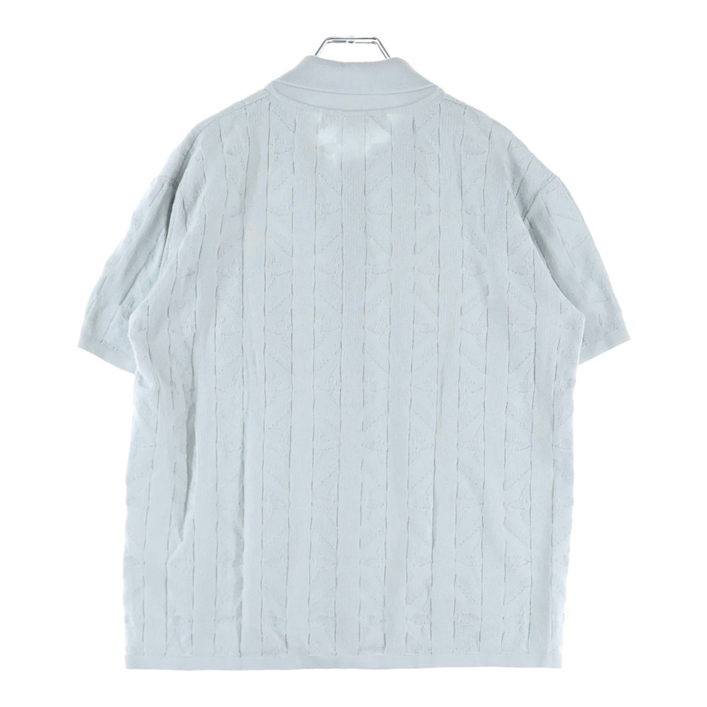 LOUIS VUITTON(ルイヴィトン) 25AW short sleeve ショート スリーブ ニットシャツ ホワイト