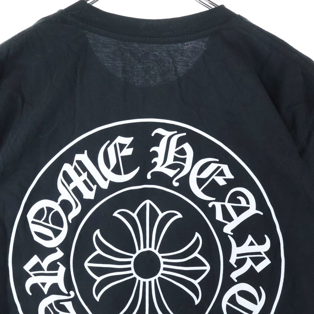 CHROME HEARTS(クロムハーツ) Horseshoe S/S Tee ホースシュー プリント 半袖Tシャツ ブラック