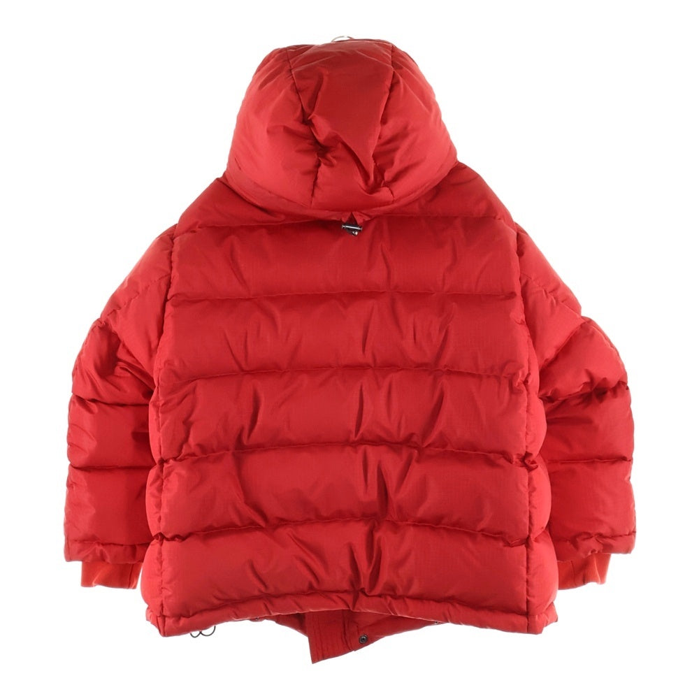 BALENCIAGA(バレンシアガ) 16AW ドローコード フーデッド ジップアップダウンジャケット レッド 502624