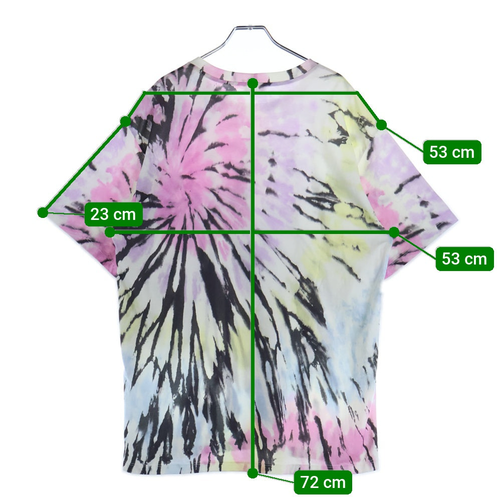 CELINE(セリーヌ) 23SS LOOSE TIE DYE T SHIRT ジャージールーズ 半袖Tシャツ カットソー マルチ 2X59G649V