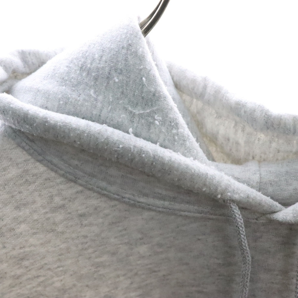 PORKCHOP(ポークチョップ) バックプリント プルオーバーパーカー フーディー グレー