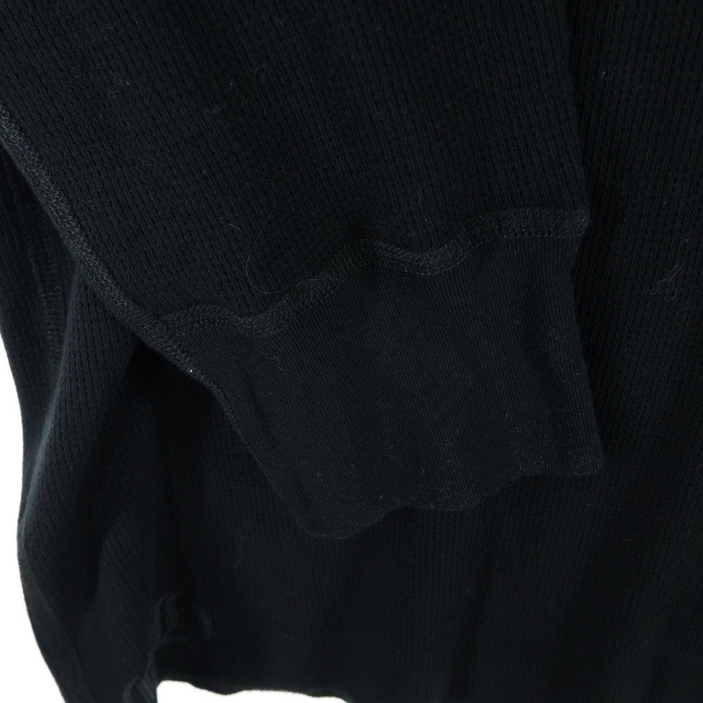 CHROME HEARTS(クロムハーツ) Thermal L S ヴァインダガー バックプリント サーマル長袖Tシャツ カットソー ブラック