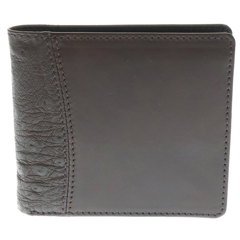 Westley Richards(ウェストリー・リチャーズ) 2つ折りレザーウォレット ブラウン