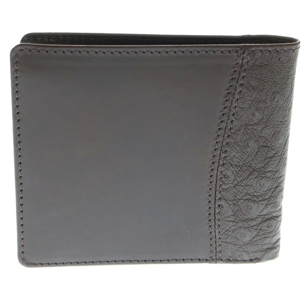 Westley Richards(ウェストリー・リチャーズ) 2つ折りレザーウォレット ブラウン