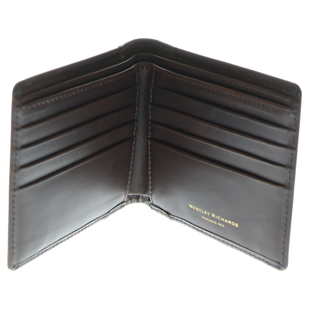 Westley Richards(ウェストリー・リチャーズ) 2つ折りレザーウォレット ブラウン