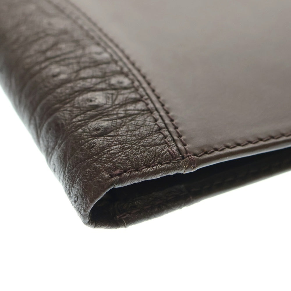 Westley Richards(ウェストリー・リチャーズ) 2つ折りレザーウォレット ブラウン