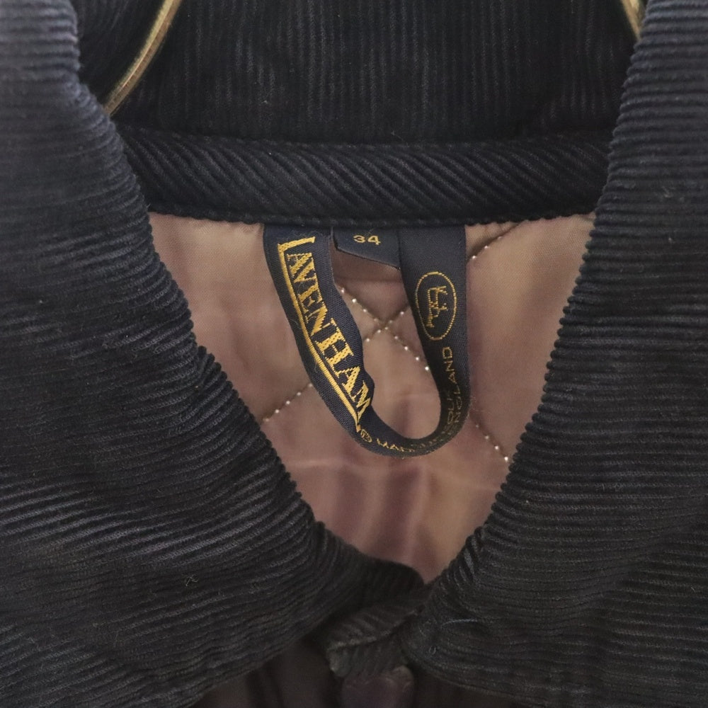 LAVENHAM(ラベンハム) シップス キルティング ジャケット ネイビー