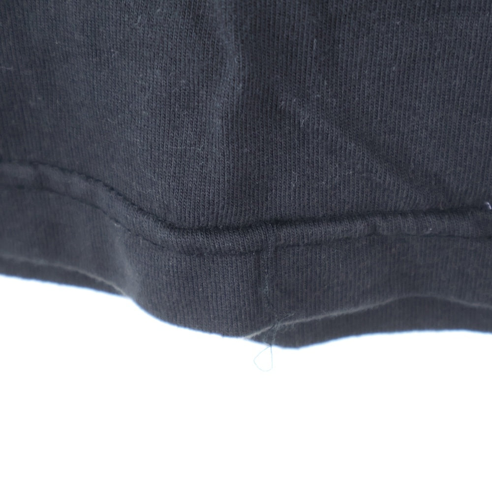 BALENCIAGA(バレンシアガ) 24AW LOOP SPORTS ICON TEE ループスポーツアイコン フロントプリントTシャツ 半袖クルーネックカットソー ブラック 764235 TRVC2