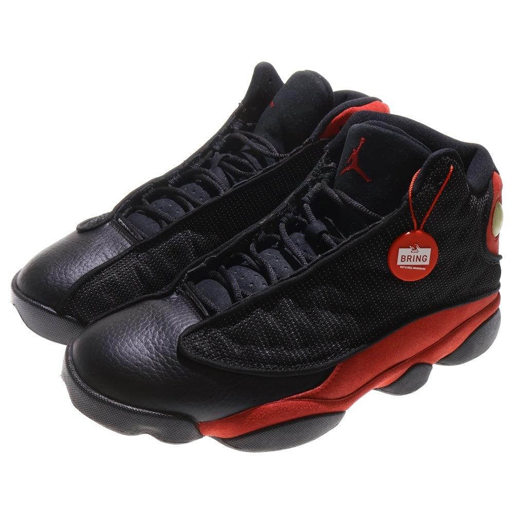 NIKE(ナイキ) AIR JORDAN 13 RETRO Bred エアジョーダン13 レトロ ブレッド ハイカットスニーカー ブラック/レッド US10.5/28.5cm 414571-004