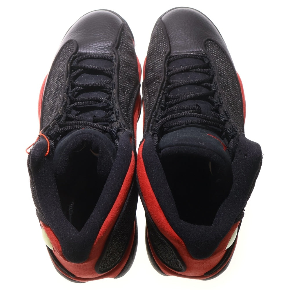 NIKE(ナイキ) AIR JORDAN 13 RETRO Bred エアジョーダン13 レトロ ブレッド ハイカットスニーカー ブラック/レッド US10.5/28.5cm 414571-004