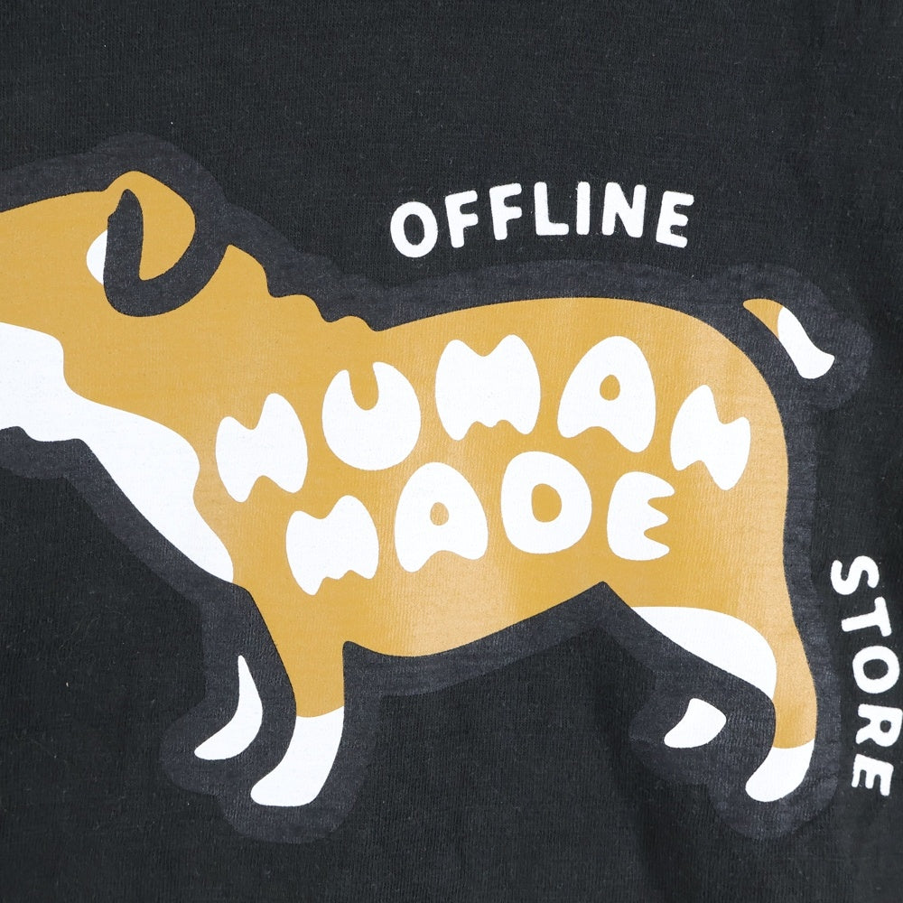 HUMAN MADE(ヒューマンメイド) POCKET T-SHIRT OFFLINE STORE オフラインストア限定 半袖Tシャツカットソー ブラック