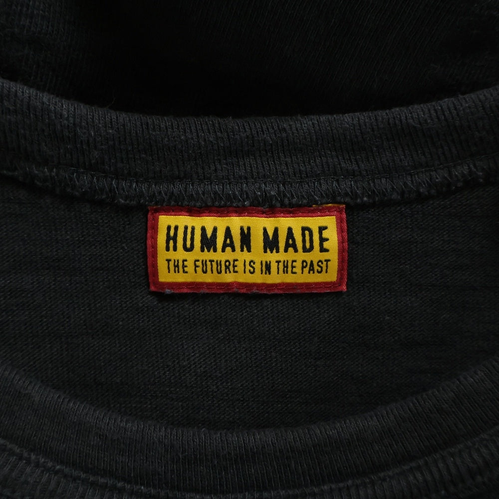 HUMAN MADE(ヒューマンメイド) POCKET T-SHIRT OFFLINE STORE オフラインストア限定 半袖Tシャツカットソー ブラック