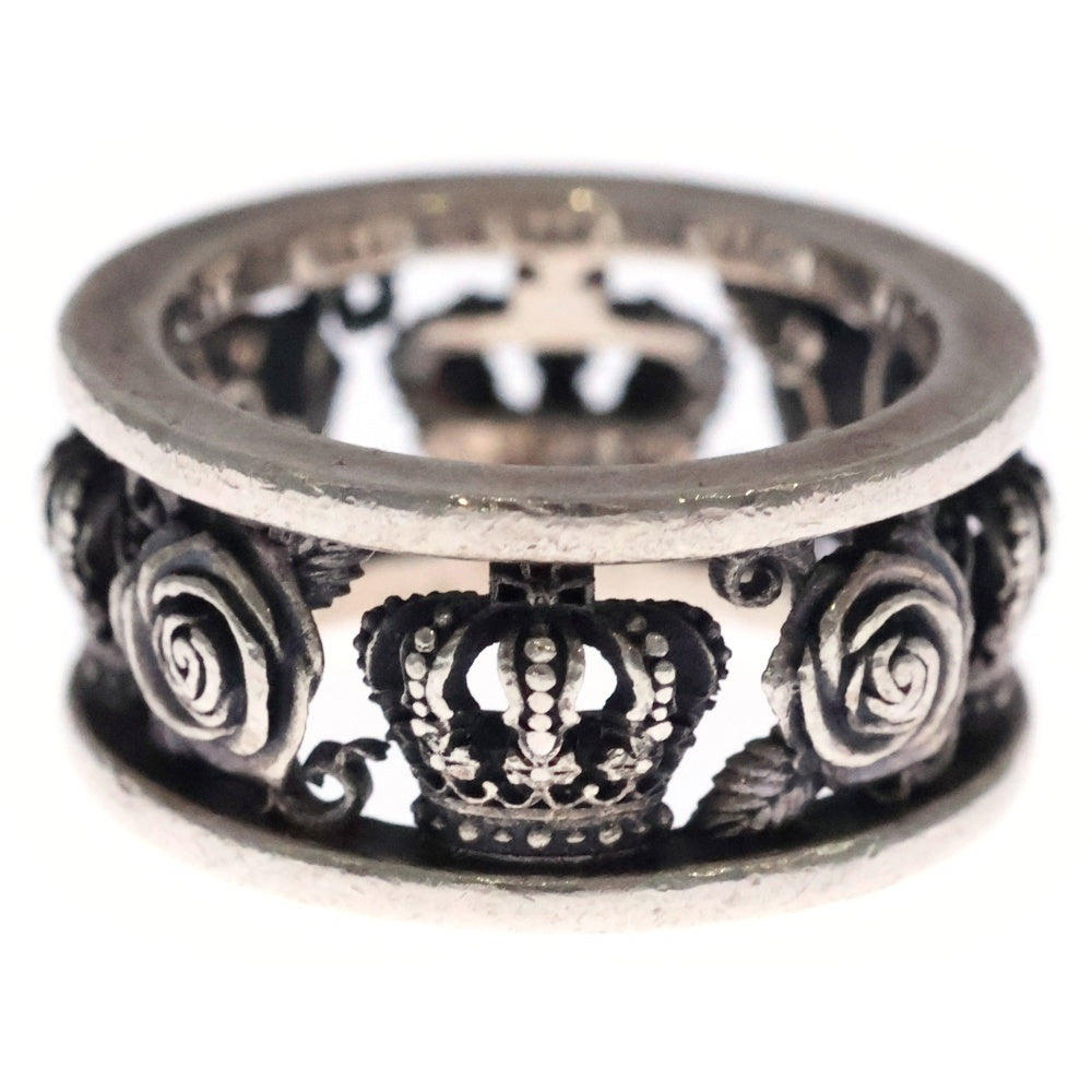 Justin Davis(ジャスティンデイヴィス) MY LOVE マイラブ クラウン ローズリング シルバー